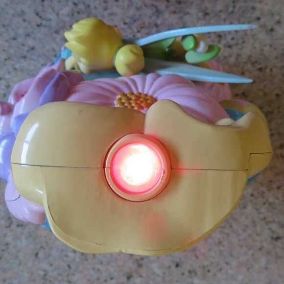 Vintage Disney Tinkerbell Projection Clock Working (93V) - Picture 8 of 9